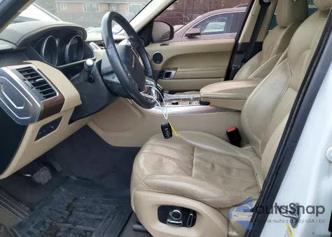 2016 Land Rover Range Rover Sport Hse from USA, damaged, VIN SALWR2KFXGA633650